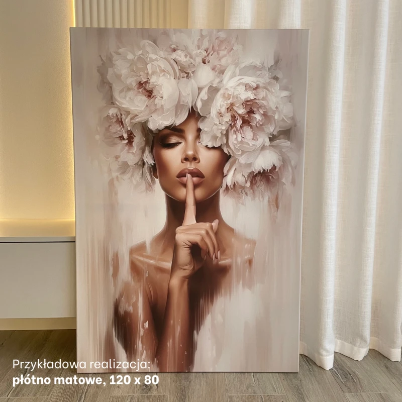 przykładowa realizacja 120x80 płótno matowe premium